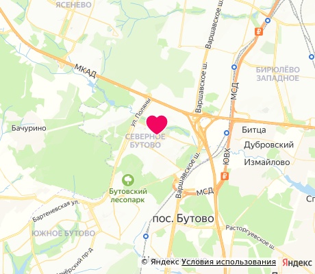 На карте