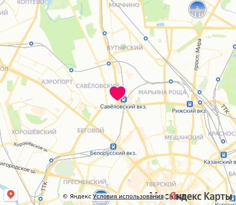 На карте