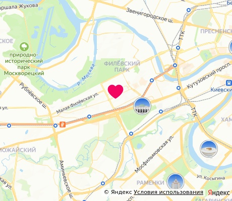 На карте