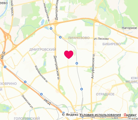 На карте