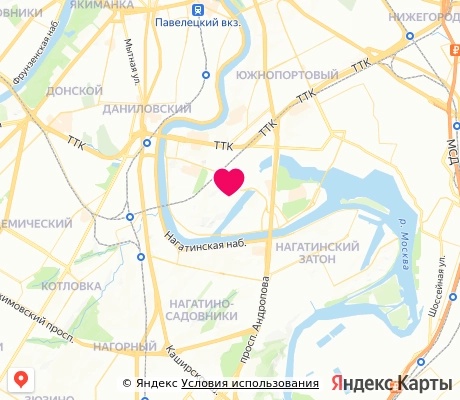 На карте