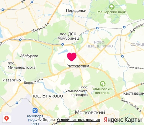 На карте