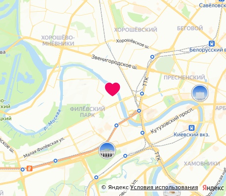 На карте