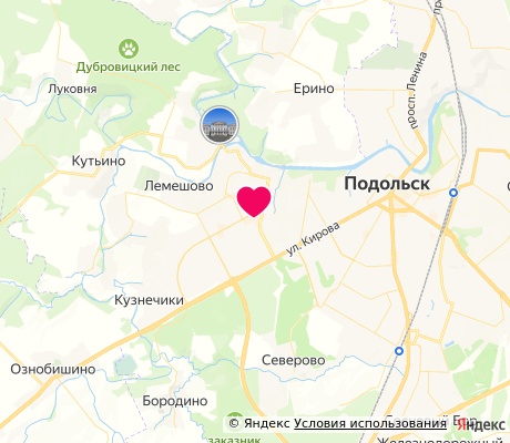 На карте