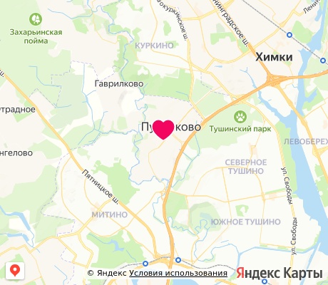 На карте