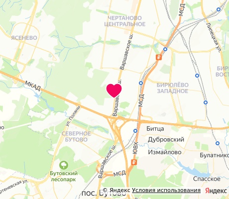 На карте