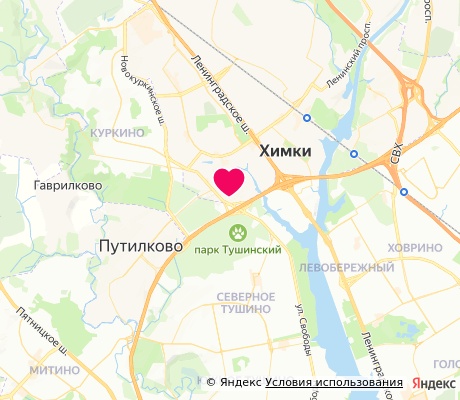 На карте