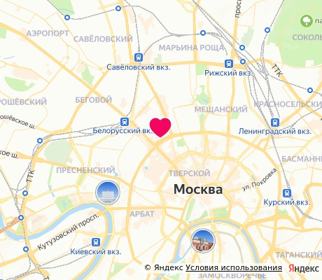 На карте