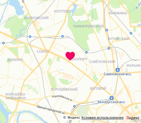 На карте