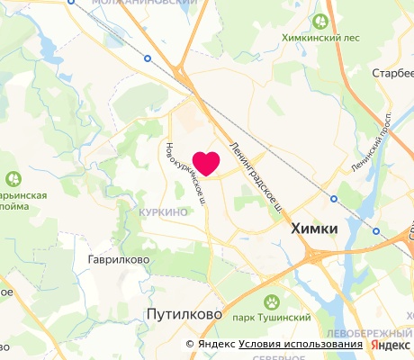 На карте