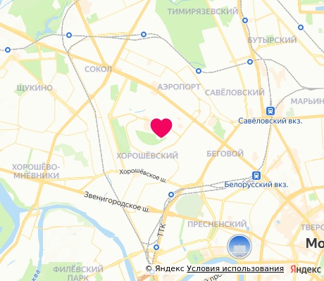 На карте