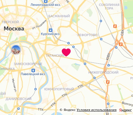 На карте