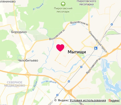 На карте