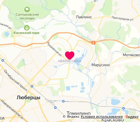 На карте