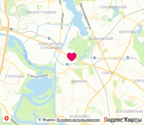 На карте