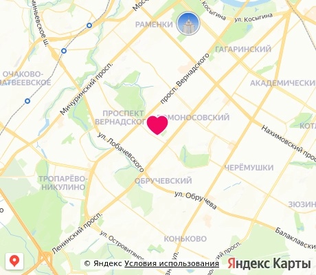 На карте