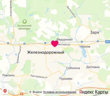 На карте
