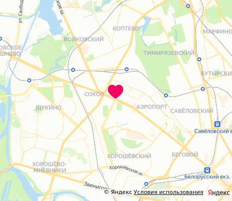 На карте