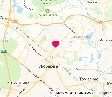 На карте
