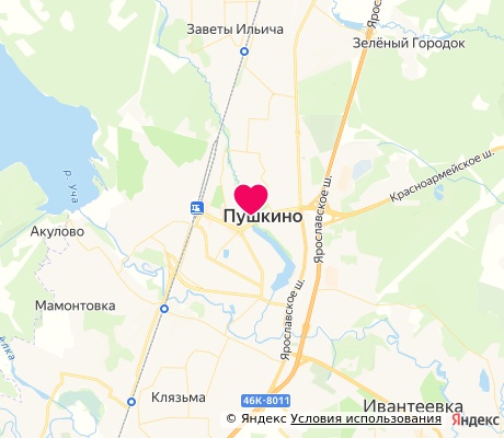 На карте