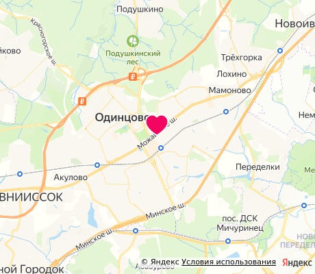 На карте