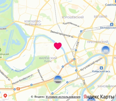 На карте