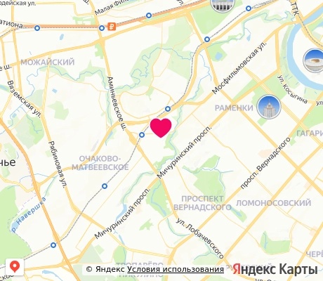 На карте