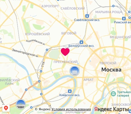 На карте