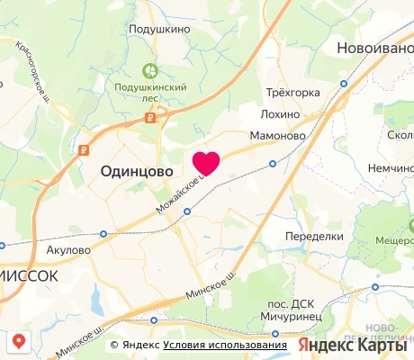 На карте