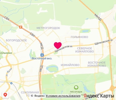 На карте