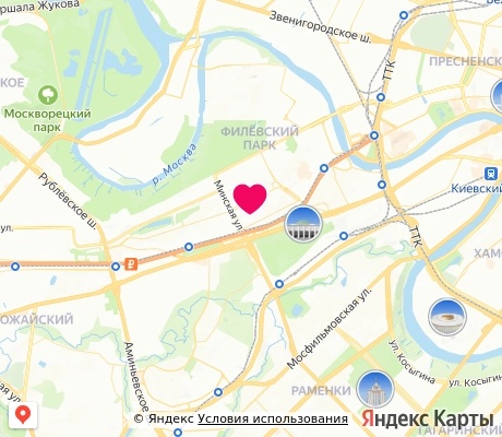 На карте