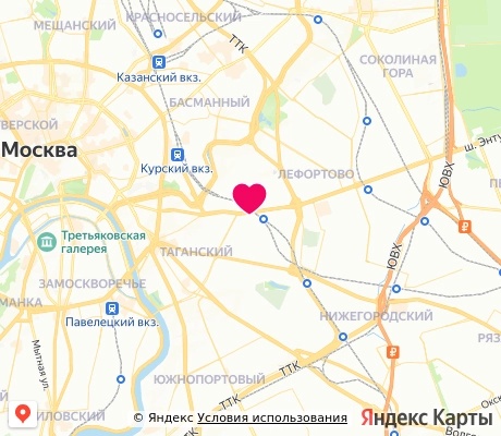 На карте