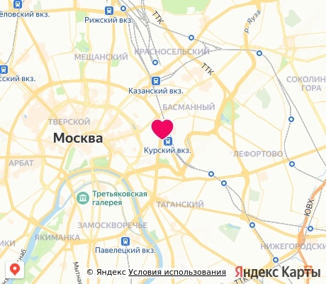 На карте