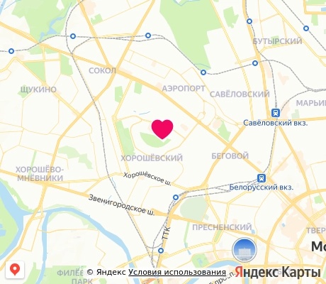 На карте