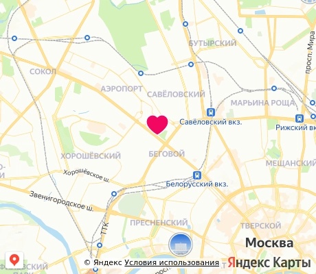 На карте