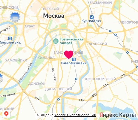 На карте