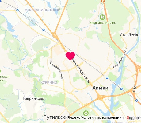 На карте