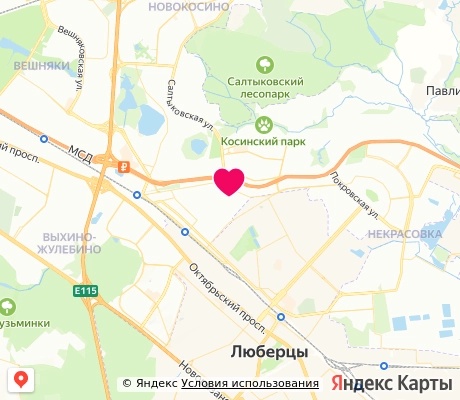На карте
