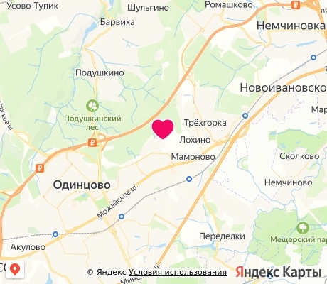 На карте