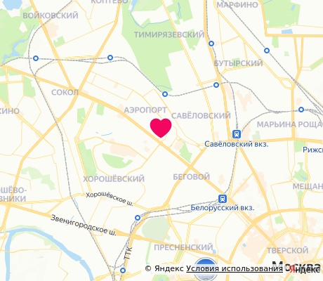 На карте