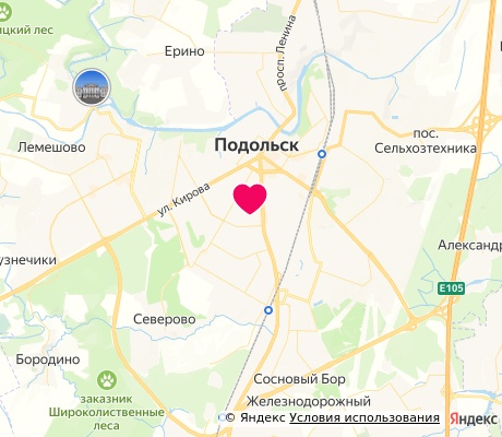 На карте