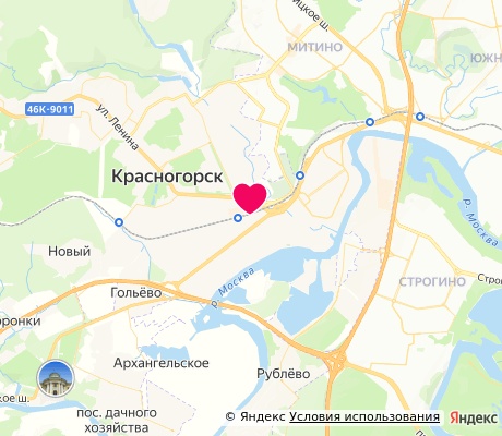 На карте