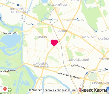 На карте