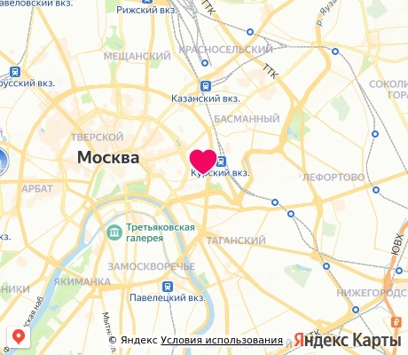 На карте