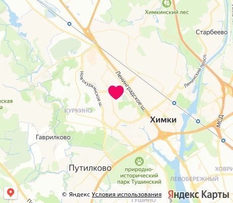 На карте