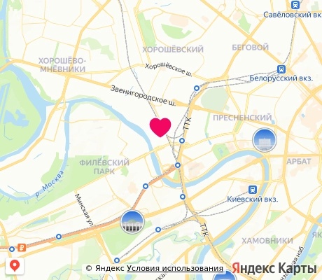 На карте