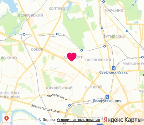 На карте