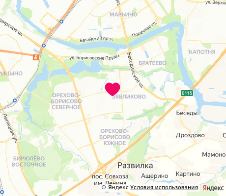 На карте