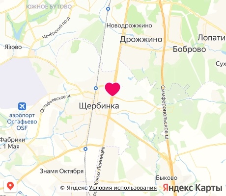 На карте