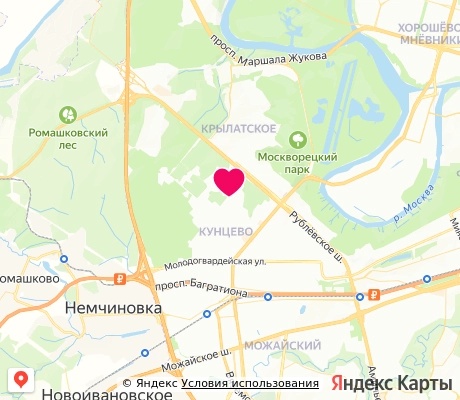 На карте